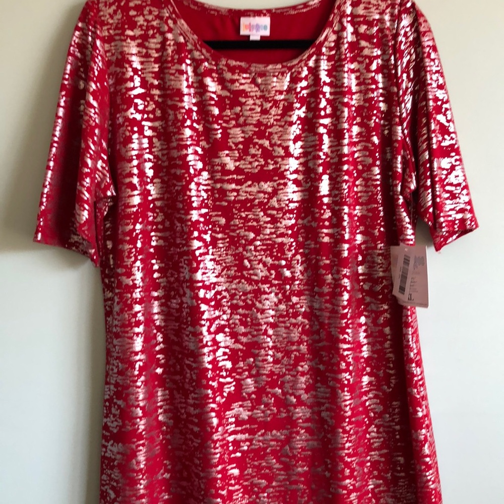 LuLaRoe Julia Dress 2XL